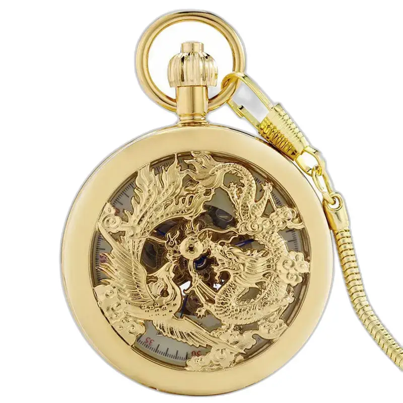 Phenix Vs Dragon Luxury Automatisk fickur för män