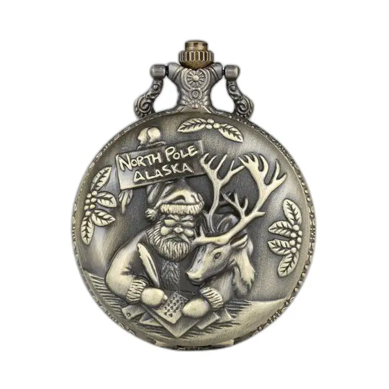Fantasy stil tomte fickur med tomte och ren design