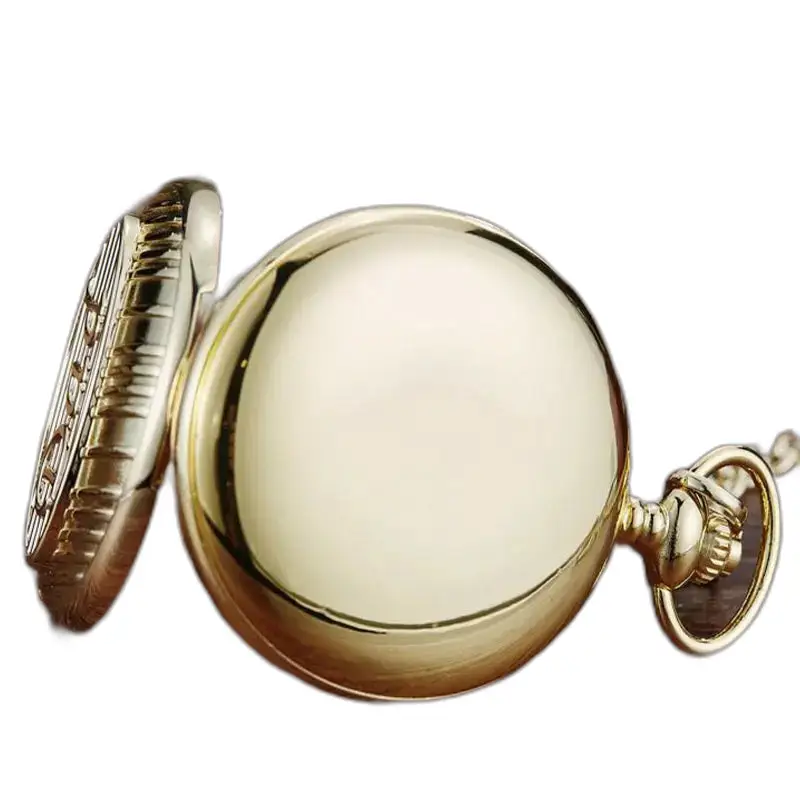 Grandfather Chic Quartz fickur i guld, elegant och tidlös