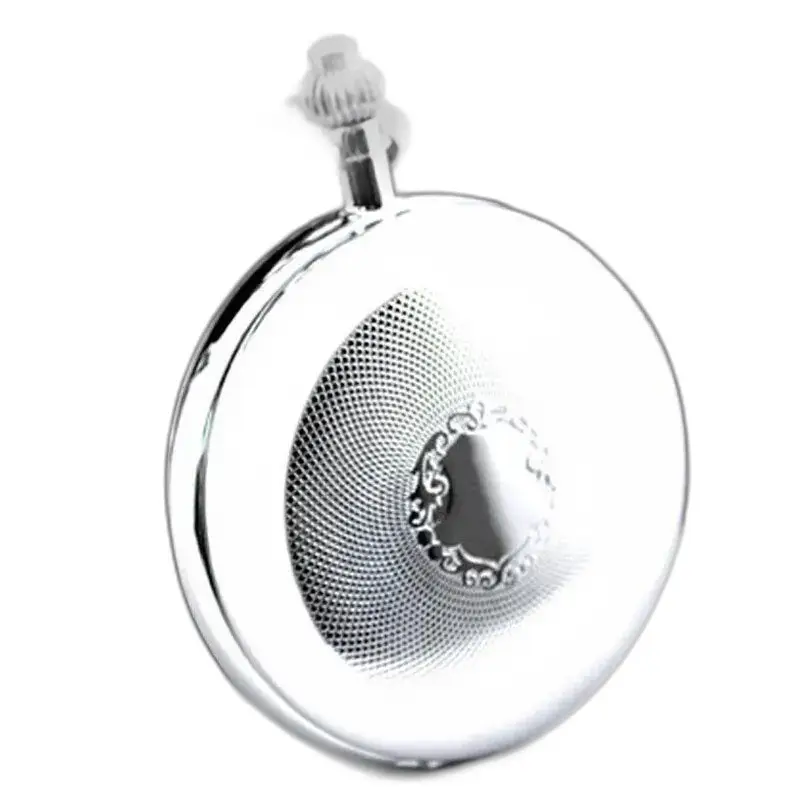 Royal Luxury Silver Pocket Watch Chic, elegant Royal Silver fickur