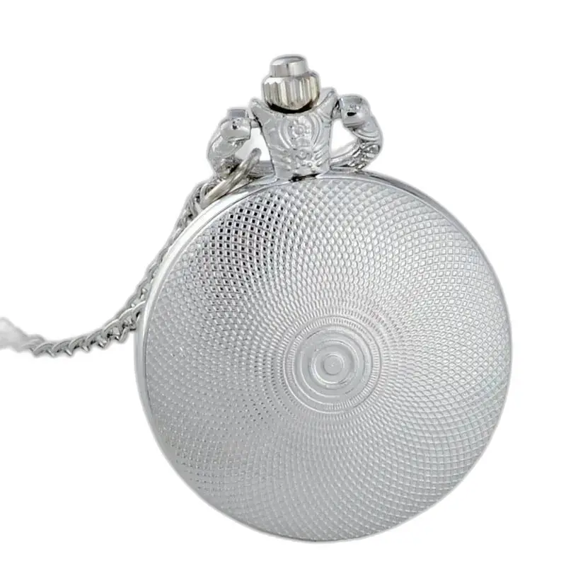 Vintage Tree of Life halsbandsklocka med kedja och elegant design silverklocka