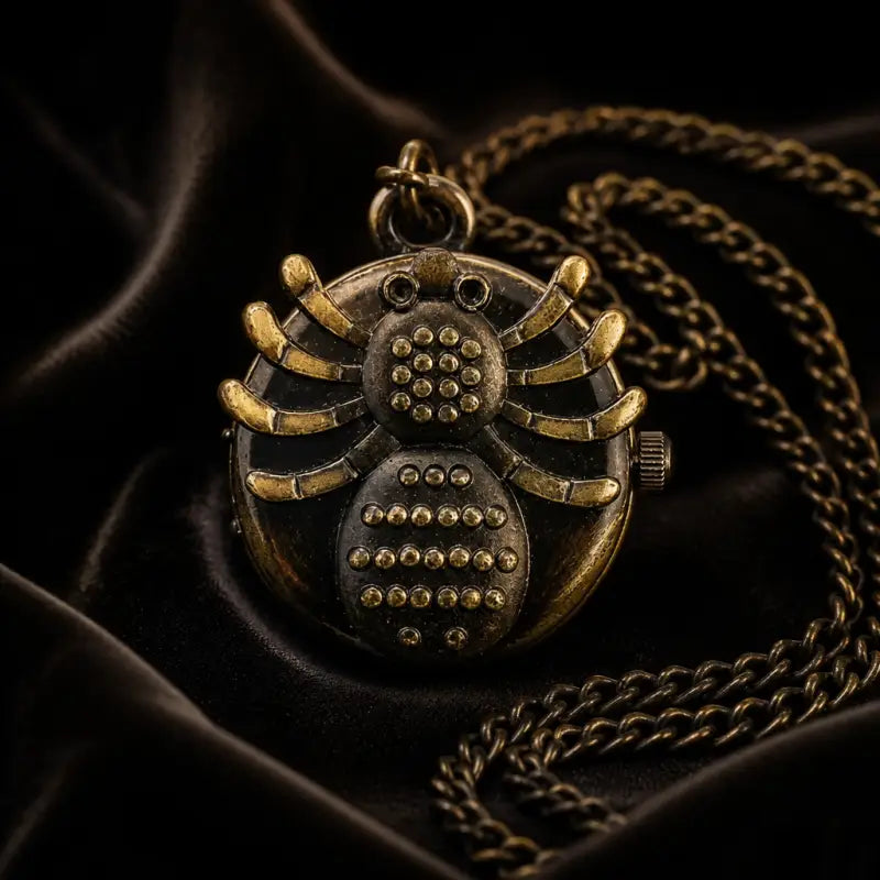 Vintage Spider Quartz fickur