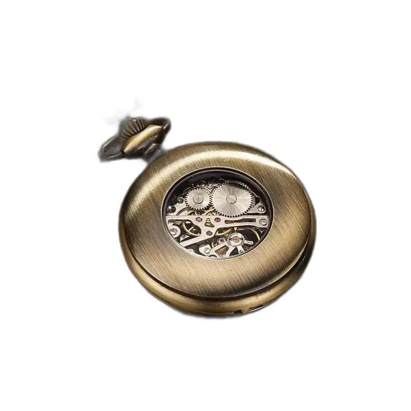 Fickur Complication Modern Chic Bronze Gold med synlig mekanism