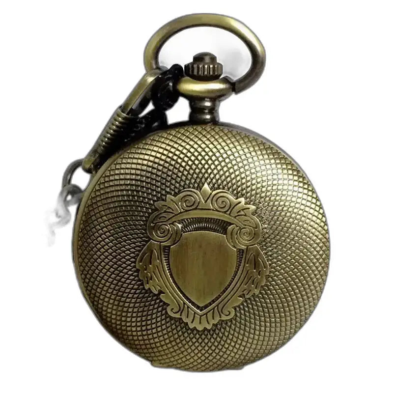 Vintage automatisk fickur för män med en elegant antik stil