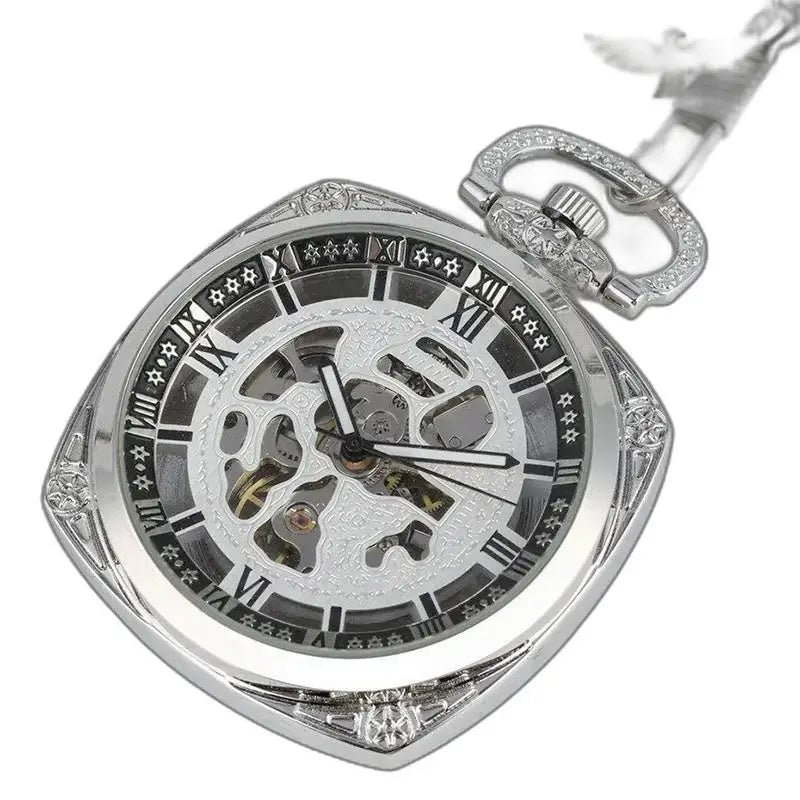 Modern Chic fickur för män med elegant silverfodral