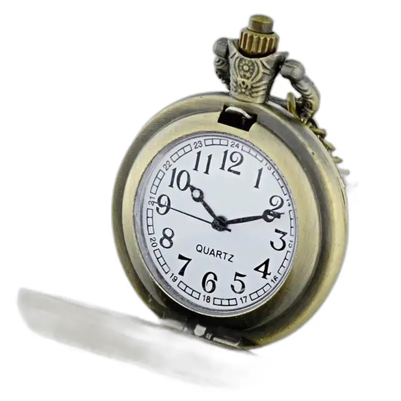 Montre Collier Fleurs Charmeuses Vintage Femme Homme avec un élégant pocket watch antique